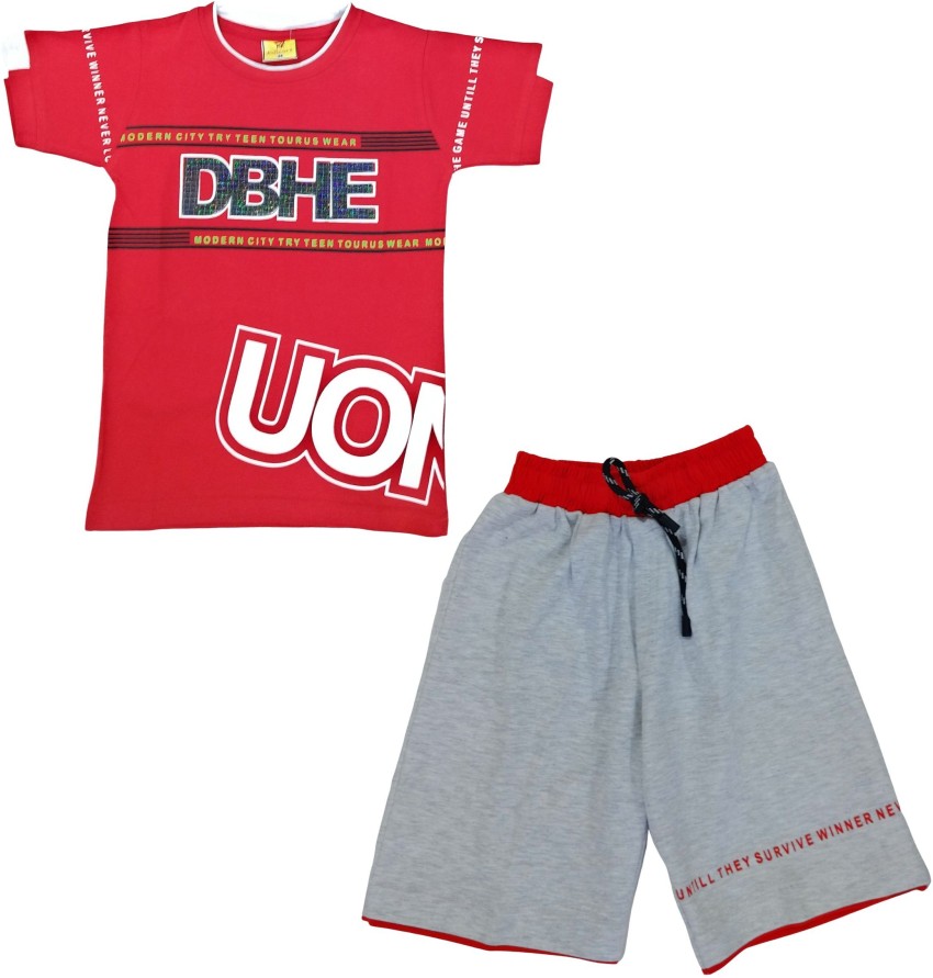 Kiddie Clap Boys Casual T-shirt Shorts Price in India - Buy Kiddie