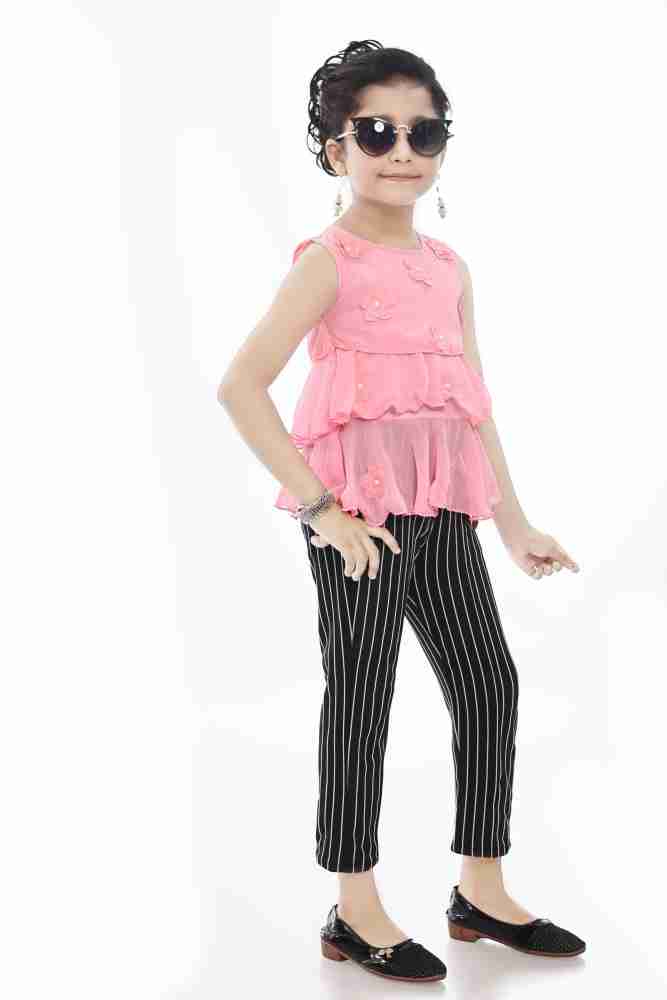 MIMI KIDS N FASHION Girls Casual Top Pant Price in India - Buy