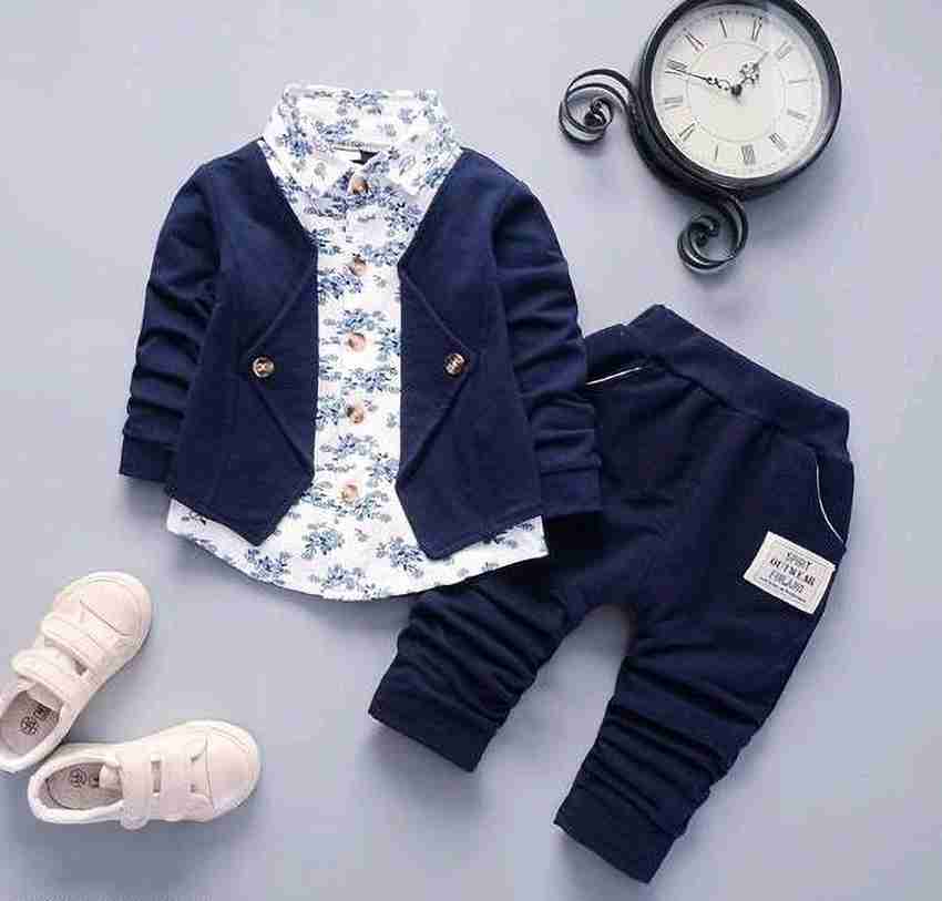 SIDDHI CLOTHING STORE Baby Boys Casual Jacket Pant Price in India