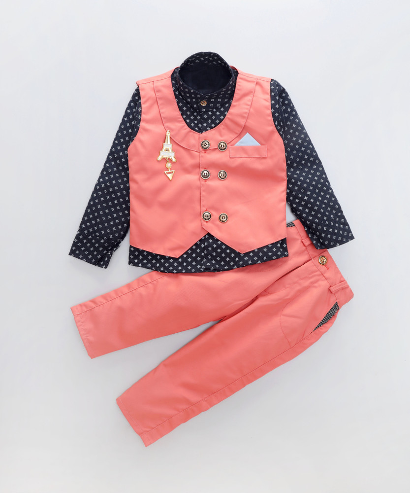 Ajmer Dresses Boys Casual Jacket Shirt Pant Price in India Buy