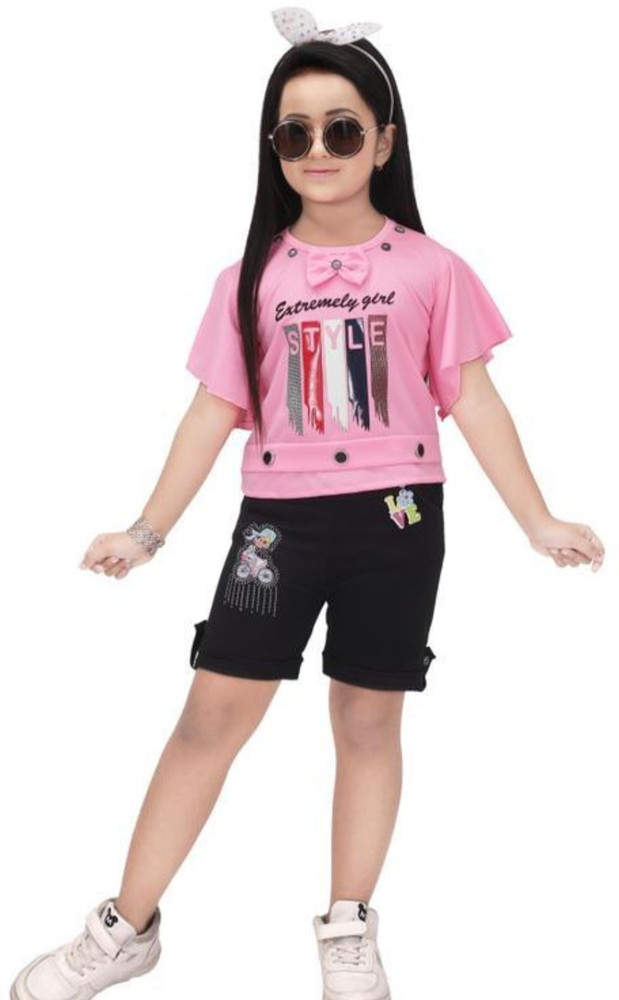 J y Fashion Girls Party Festive Top Shorts Price in India Buy J y Fashion Girls Party Festive Top Shorts online at Flipkart