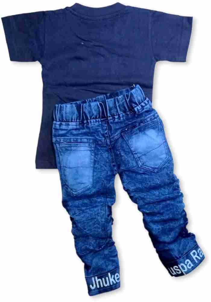 Jeans shirt fancy hotsell