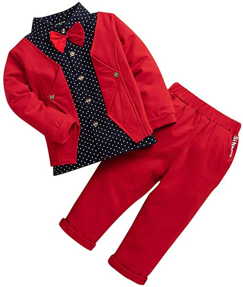 mirza entraprish SUIT SET Solid Baby Boys Suit Buy mirza