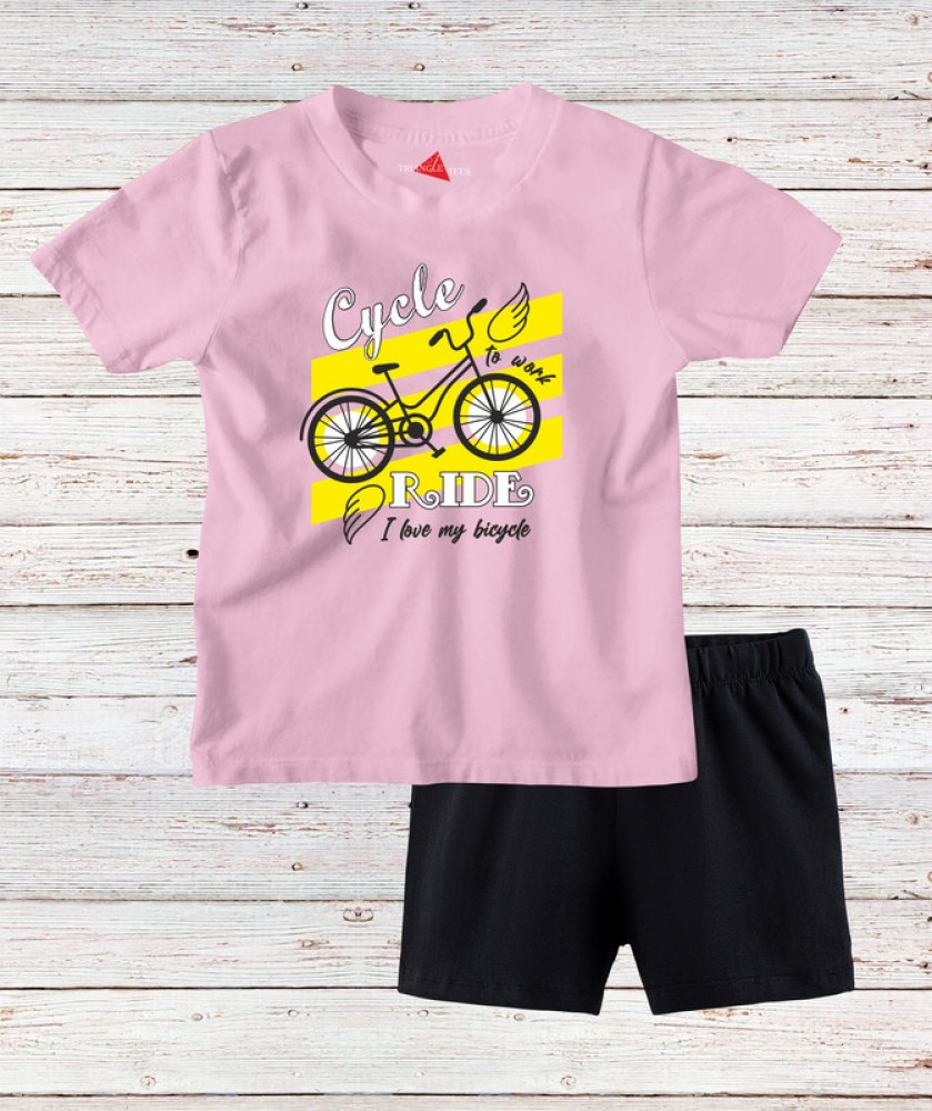 Triangletees Boys Girls Casual T shirt Shorts Price in India