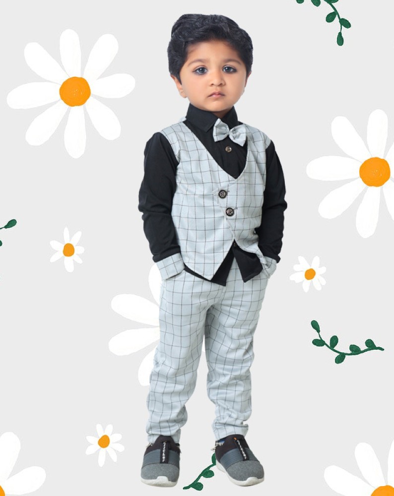 OPTURN Baby Boys Party Festive Jacket Pant Price in India Buy