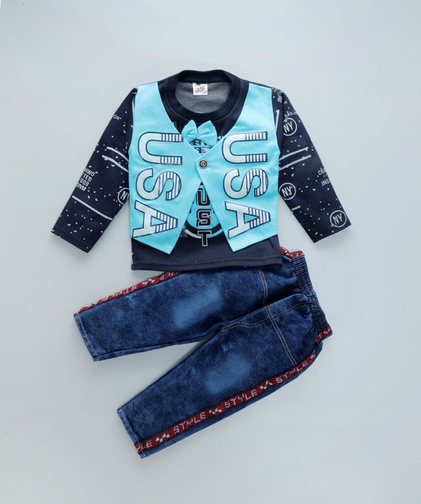 SHIRAZIKIDSWEAR Boys Casual T shirt Jeans Price in India Buy SHIRAZIKIDSWEAR Boys Casual T shirt Jeans online at Flipkart