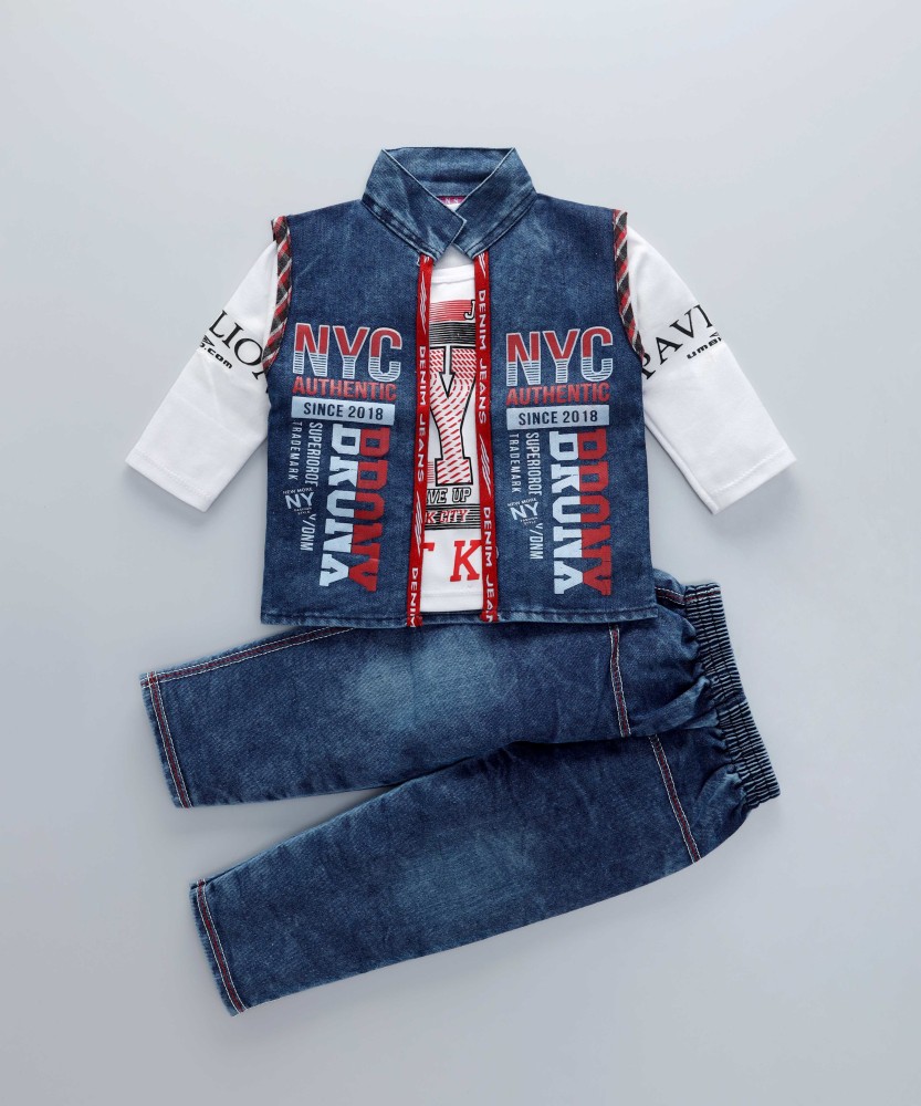 Flipkids Baby Boys Baby Girls Casual Dress Jacket T shirt Jeans Price in India Buy Flipkids Baby Boys Baby Girls Casual Dress Jacket T shirt Jeans online at Flipkart