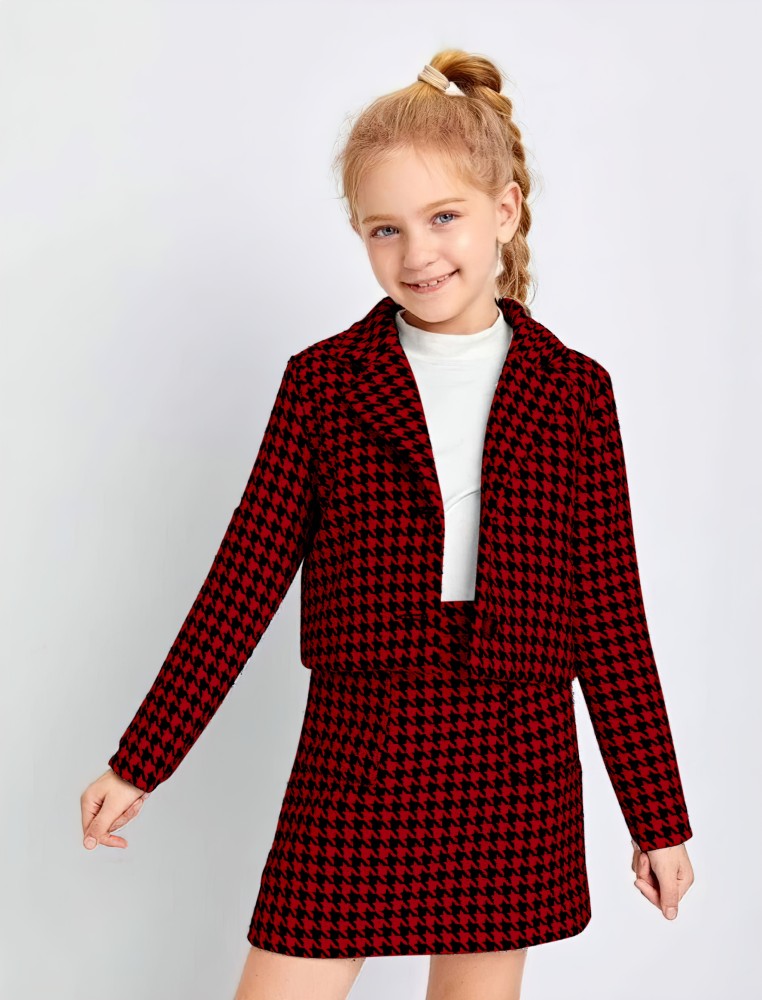 Buy MG RADHIKA Girls Jacket and Skirt Set 2860Onion16 at Amazonin