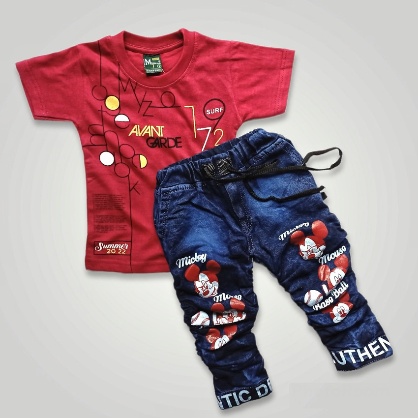 Jeans t shirt for boy new arrivals