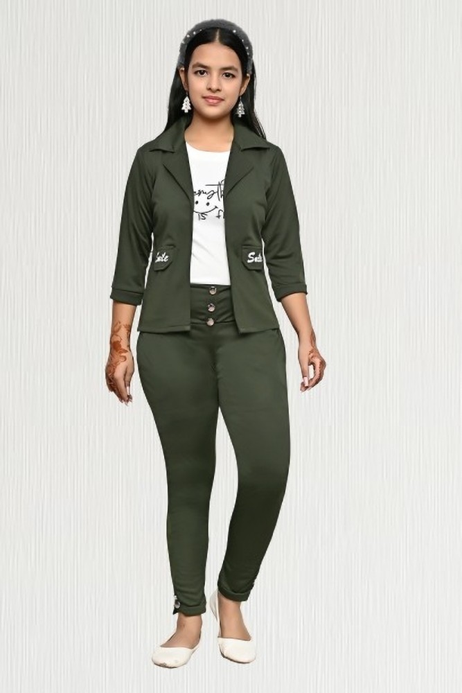 NAIDA Girls Casual Jacket Pant T shirt Price in India Buy NAIDA