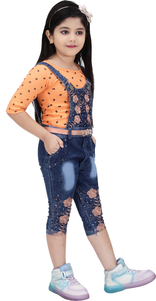Girls party shop wear jeans top