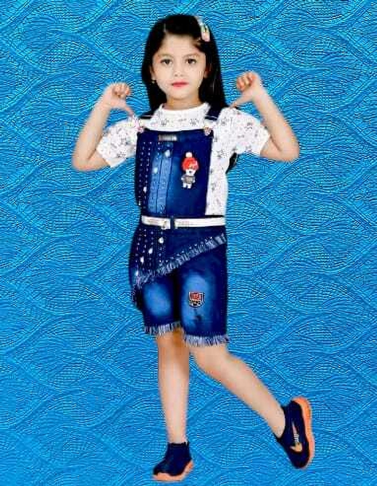 Rania Dresses Girls Casual Top Dungaree Price in India Buy Rania