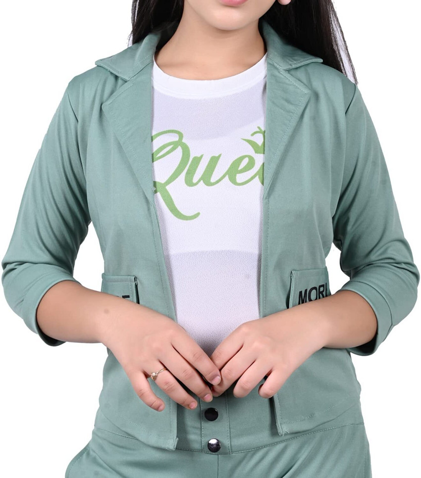 Girls casual jacket store