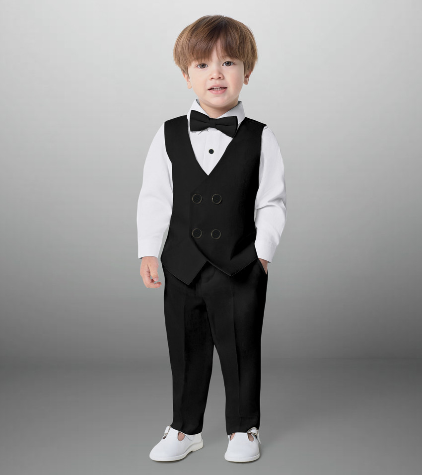 BELIEVED WORTH S Baby Boys Baby Girls Party Festive Jacket Pant