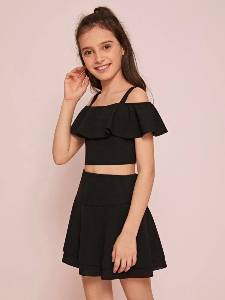 Short skirt on sale and top flipkart