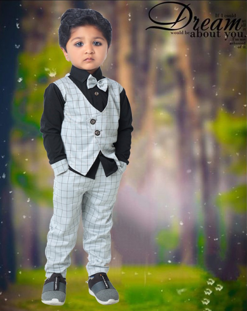 khodal creation Baby Boys Casual Blazer Pant, Bow Tie Price in India - Buy  khodal creation Baby Boys Casual Blazer Pant, Bow Tie online at