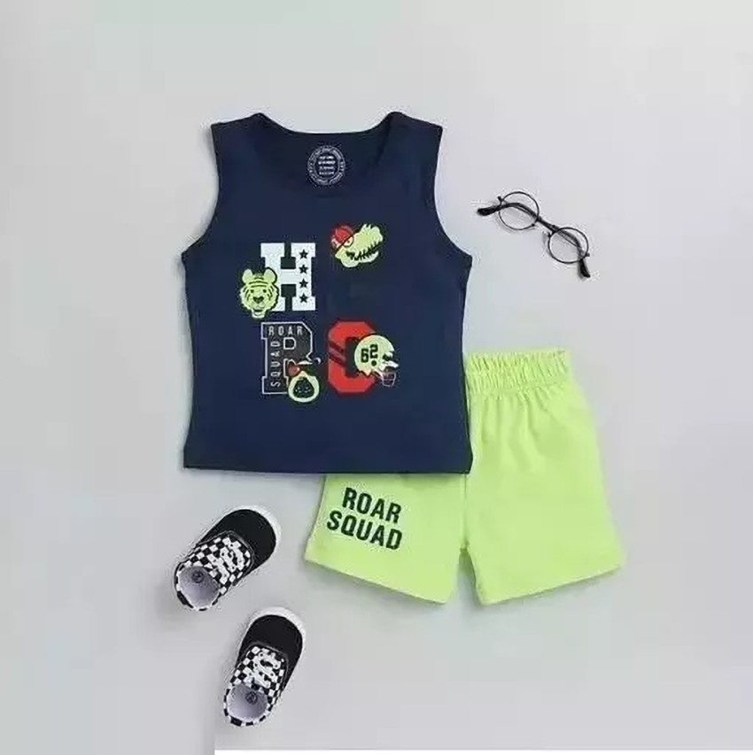 Boys popular Shorts and Vest Bundle