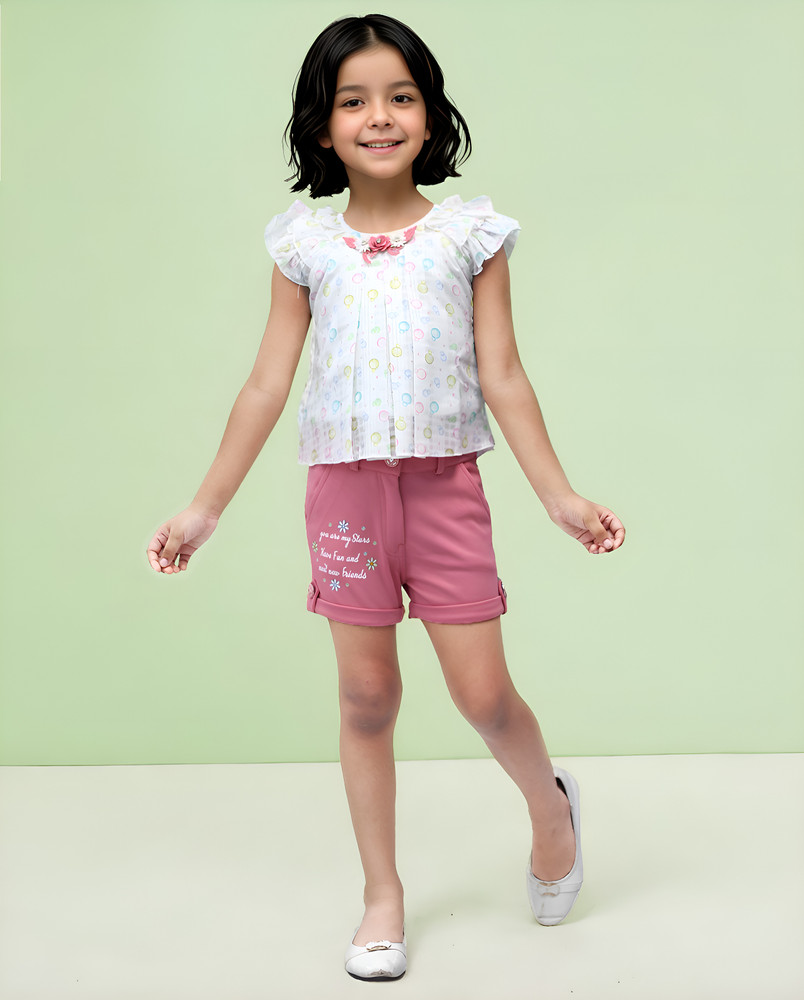 TOONYPORT Girls Casual Top Shorts Price in India Buy TOONYPORT Girls Casual Top Shorts online at Flipkart