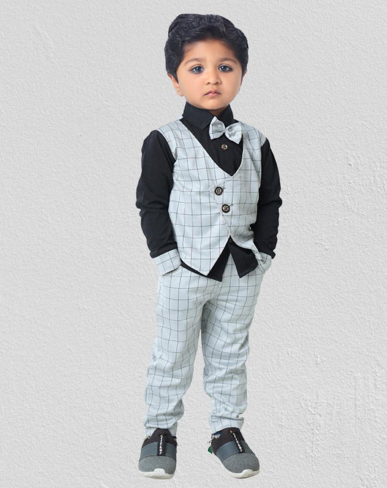 Stinity Baby Boys Party Festive Waistcoat Pant Price in India