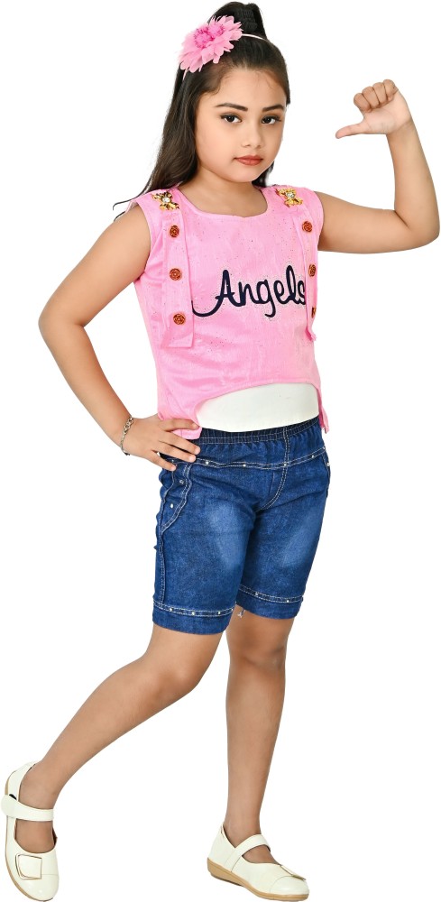 UNIQUEFASHIONSS Girls Casual Top Jeans Price in India Buy