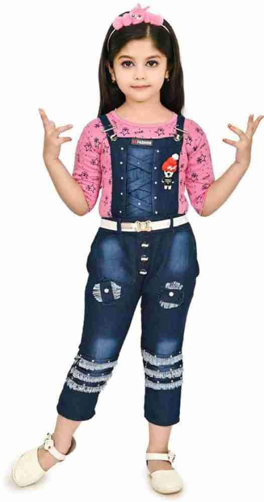 Rania Dresses Baby Girls Casual Top Dungaree Price in India Buy Rania Dresses Baby Girls Casual Top Dungaree online at Flipkart