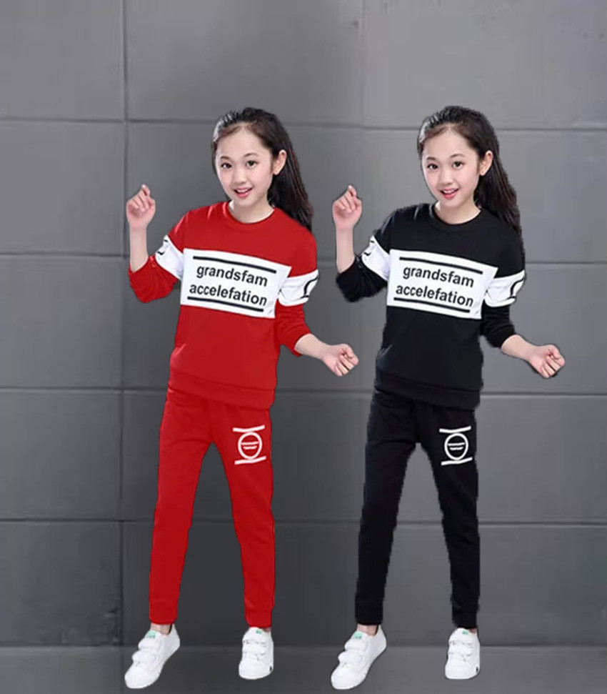 Cute N Tight Girls Casual T-shirt Track Pants Price in India - Buy 