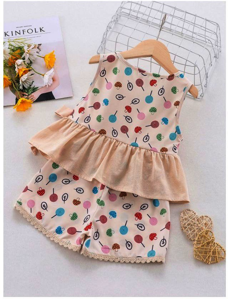 Vimeka Baby Girls Casual Top Shorts Price in India Buy Vimeka