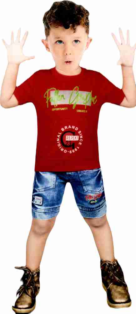 Miss & Master Boys Partyfestive T-shirt Pant