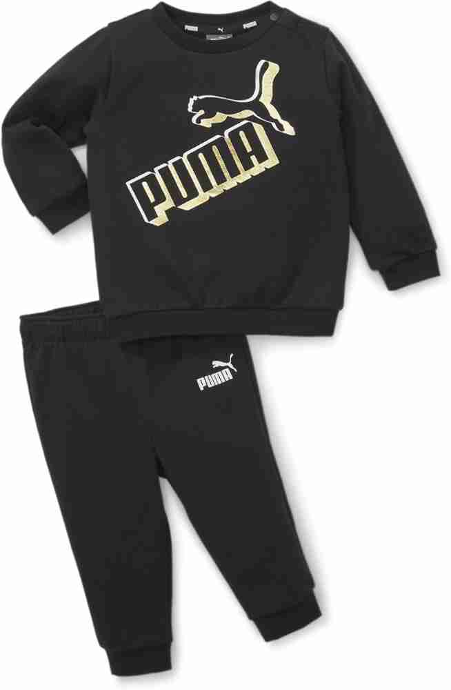 Black and gold fashion puma sweatsuit