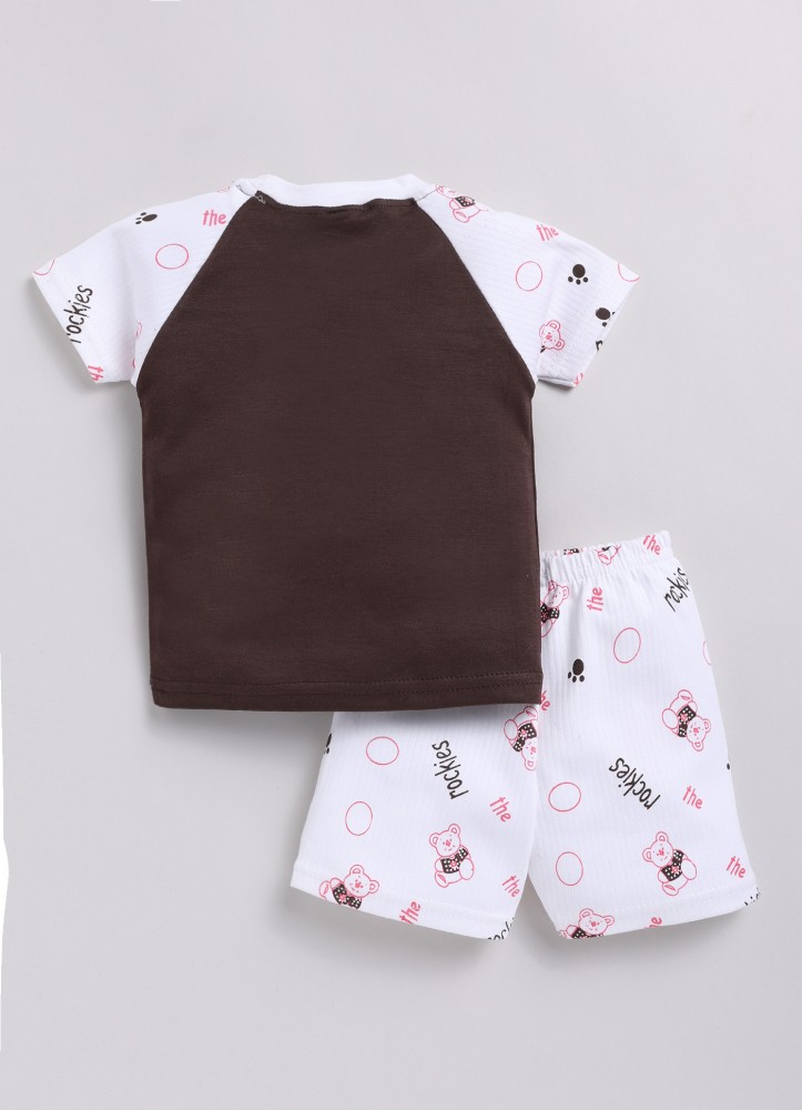 Zeal G Baby Boys Baby Girls Casual T shirt Shorts Price in India