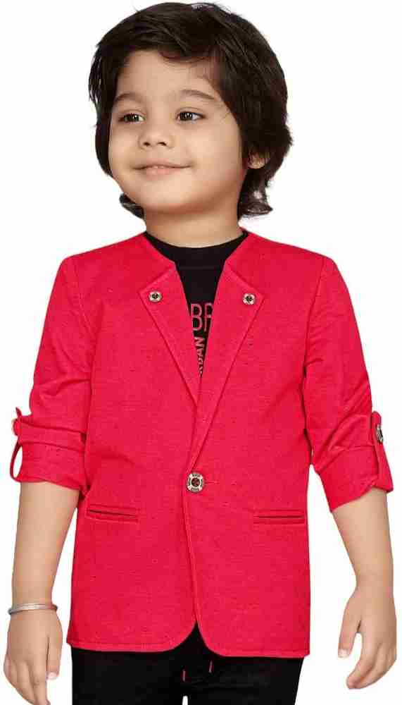 Kids red blazer outlet
