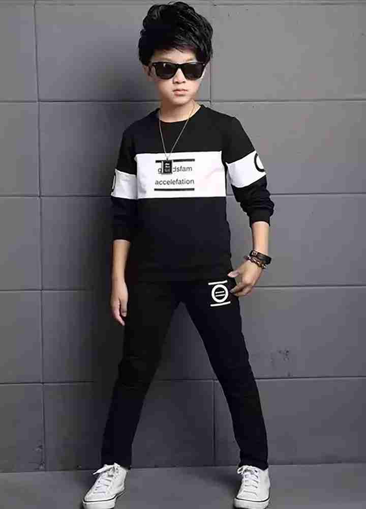 Azy Fabrics Boys Girls Casual T shirt Track Pants Price in India Buy Azy Fabrics Boys Girls Casual T shirt Track Pants online at Flipkart