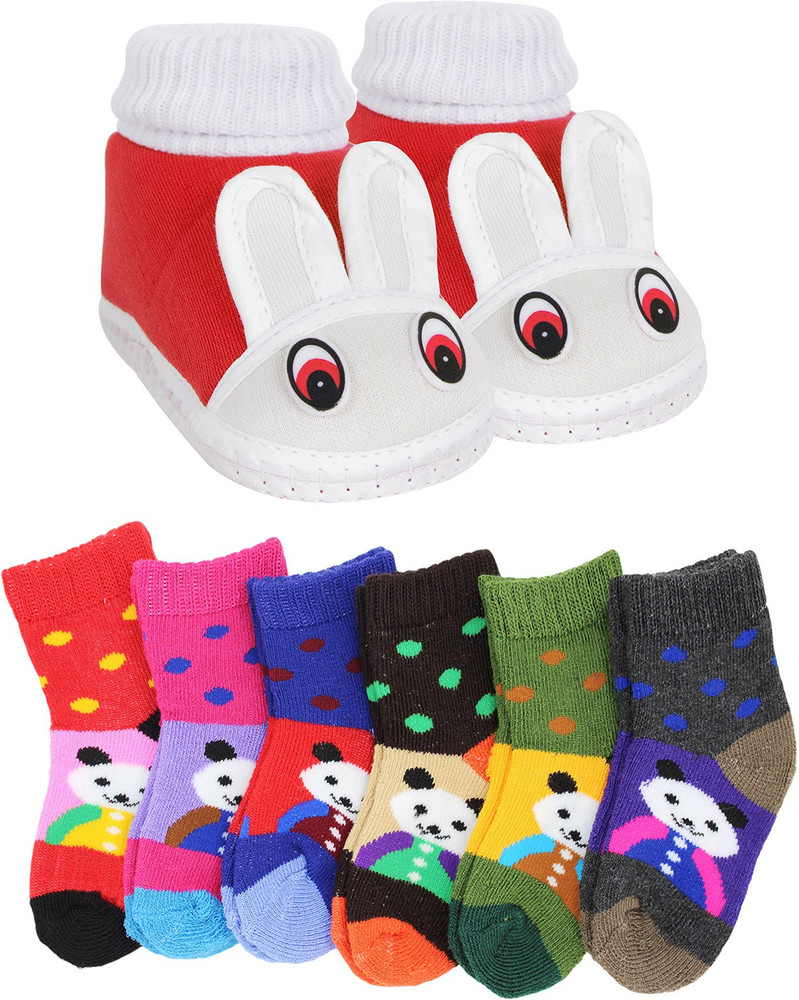 Miss Chief Baby Baby Boys Baby Girls Casual Bootie Socks Price