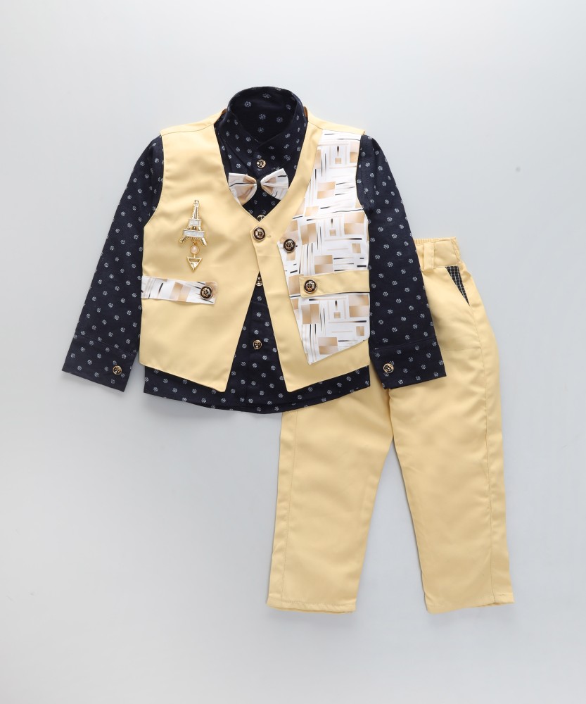 Ajmer Dresses Boys Casual Jacket Pant Shirt Price in India Buy Ajmer Dresses Boys Casual Jacket Pant Shirt online at Flipkart