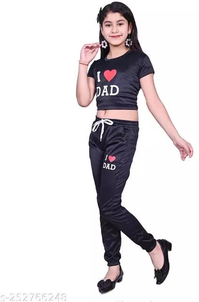 Kidaroo Girl's T-Shirt Printed Trouser Combo : Amazon.in: Clothing &  Accessories