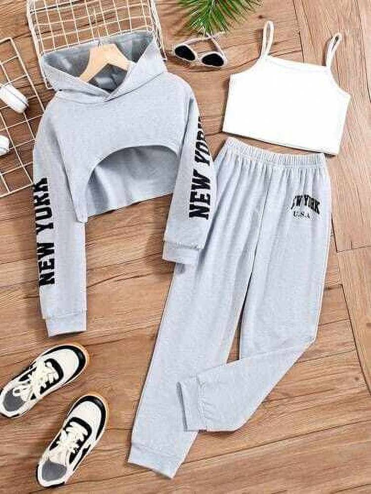 90 Logo Girl Sweat Pants x Girl Tee S ウォーキング・ランニング