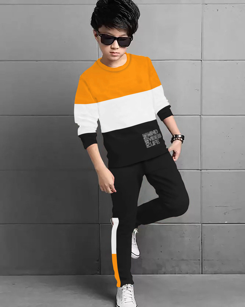 ThreadTheory Boys Casual T shirt Track Pants Price in India Buy