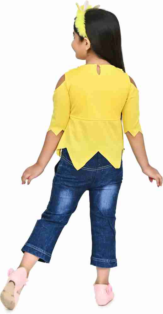 Jeans top hot sale fancy dress