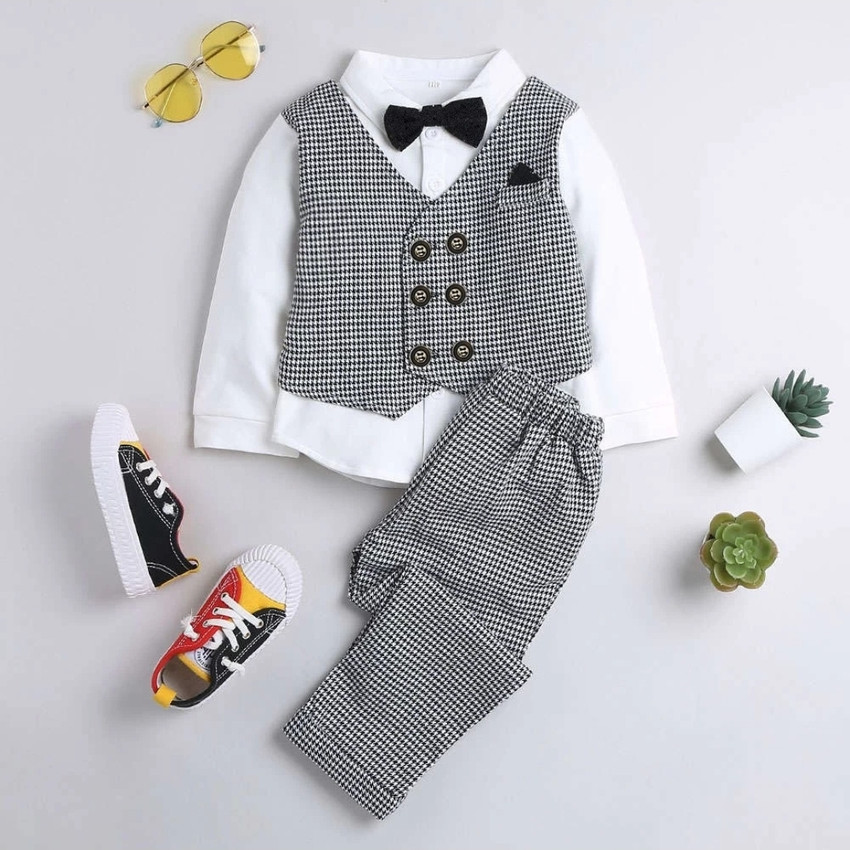 One year old boy wedding outfit discount
