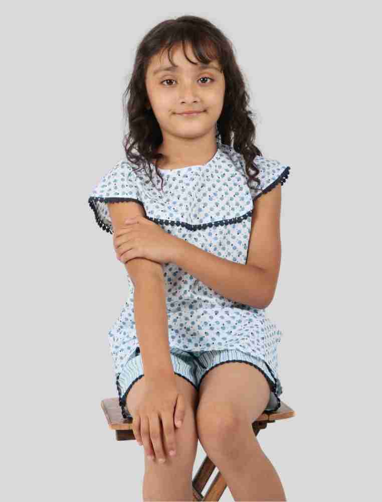 Tweeny Mini Girls Casual Top Shorts Price in India - Buy Tweeny