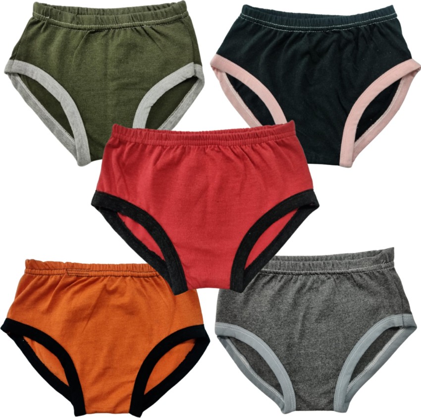 Panty For Baby Girls (Multicolor, Pack of 5)