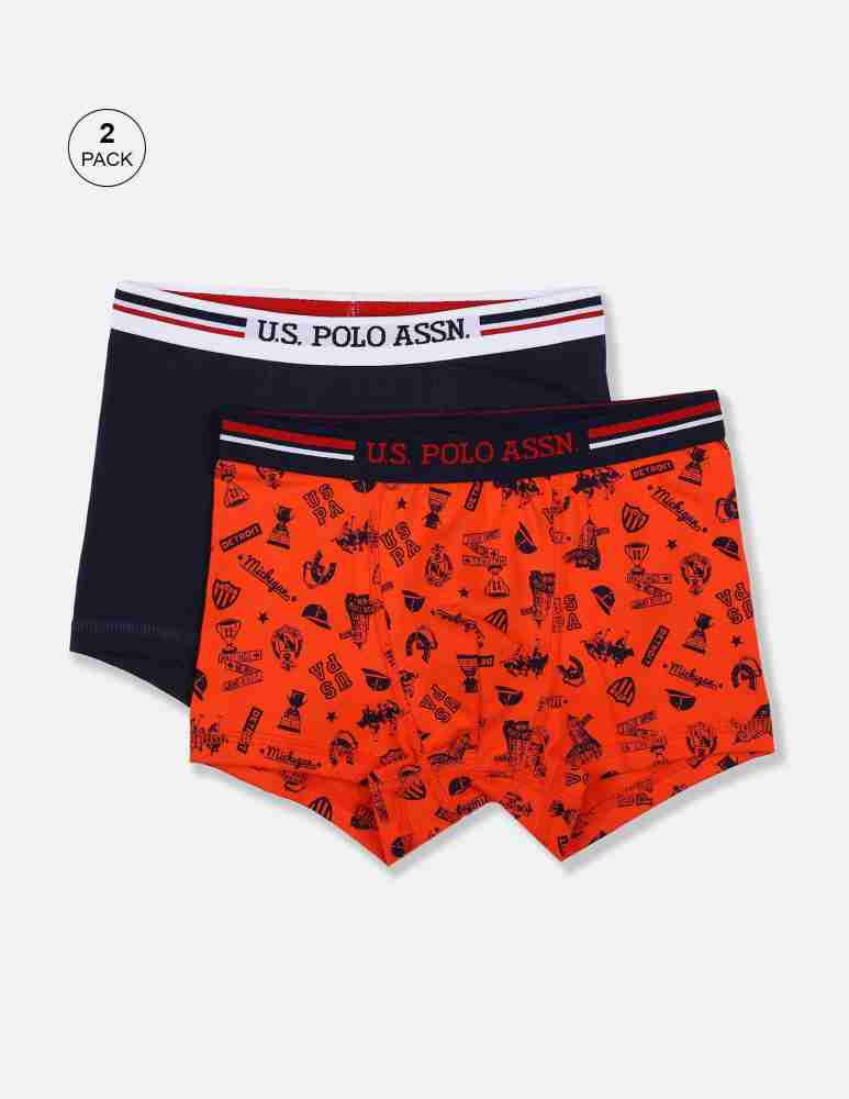 U.S. POLO ASSN. Boys Brief Multi-Color 4-12 Years Underwear Daily Use  Regular F