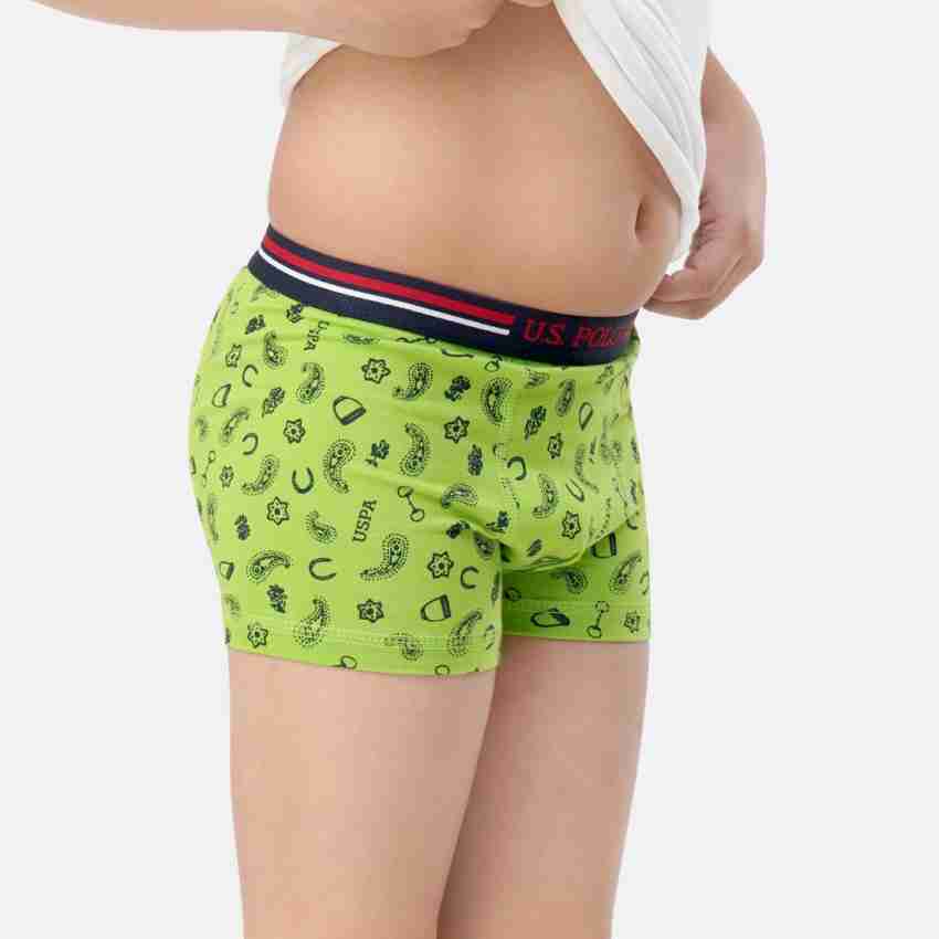 U.S. POLO ASSN. Boys Brief Multi-Color 4-12 Years Underwear Daily Use  Regular F