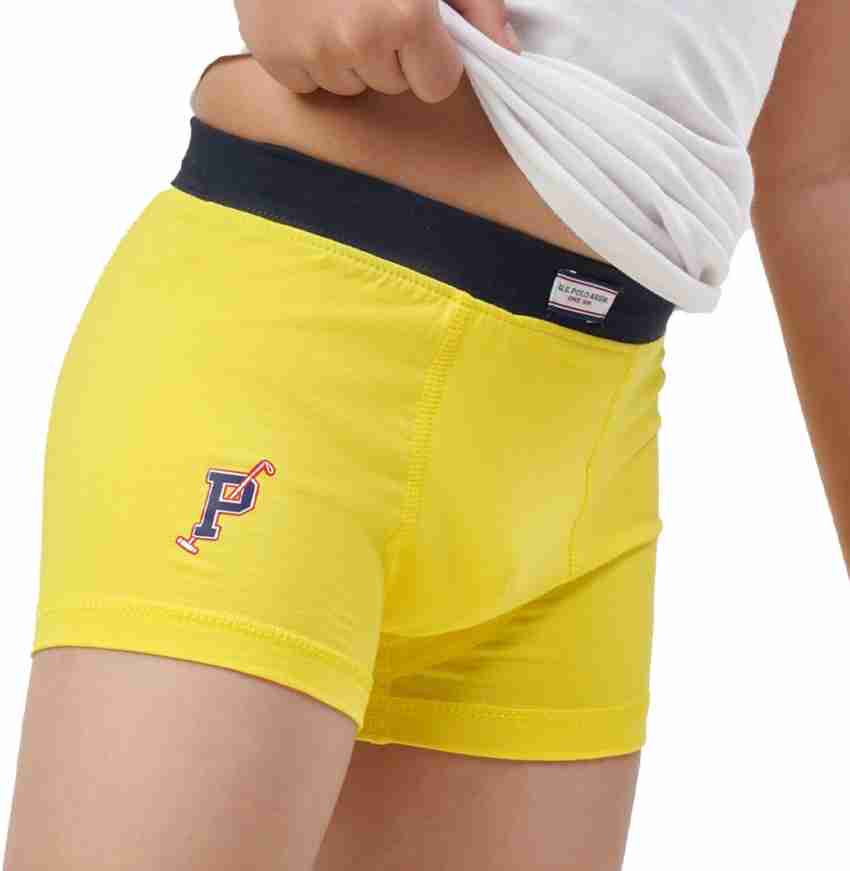 Yellow US Polo Printed Inner Boxer, Size: M at Rs 480 in Noida