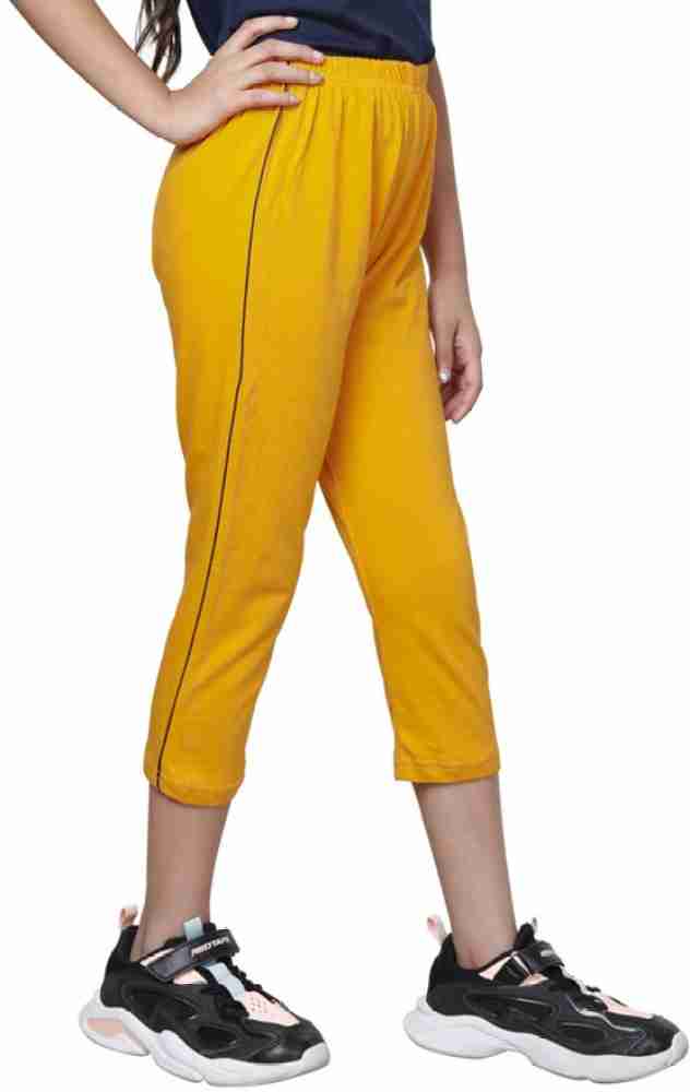 IndiWeaves Capri For Girls Casual Striped Pure Cotton Price in India - Buy IndiWeaves  Capri For Girls Casual Striped Pure Cotton online at