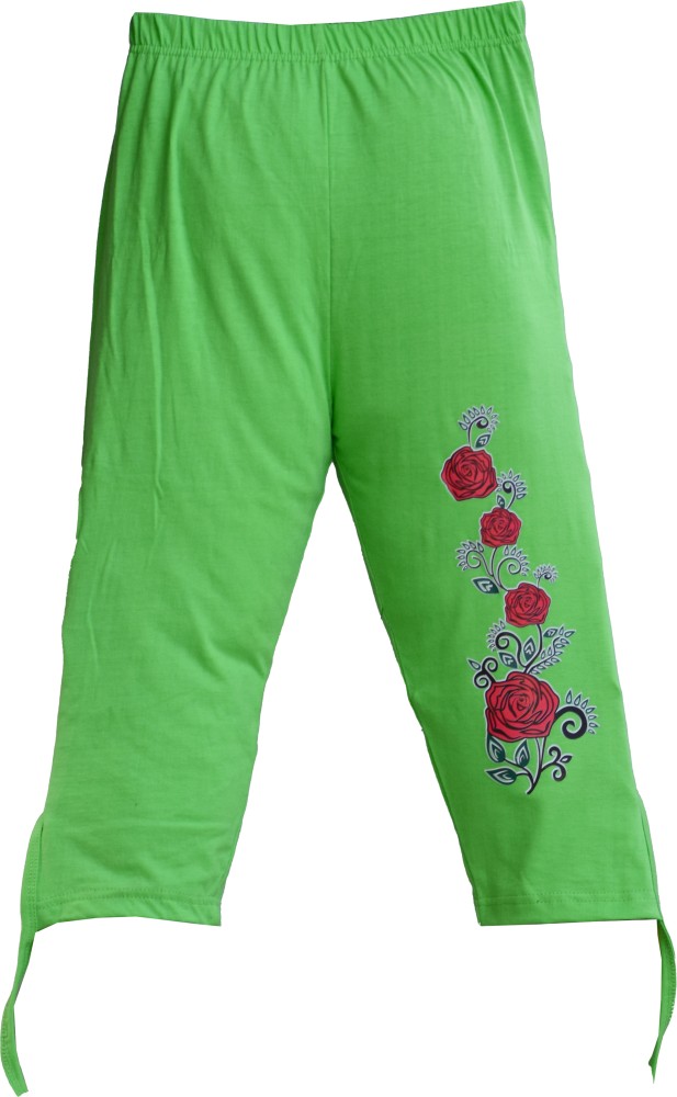 DIAZ 3/4th pant |Hosiery Capri pant for girls/women pack of 3