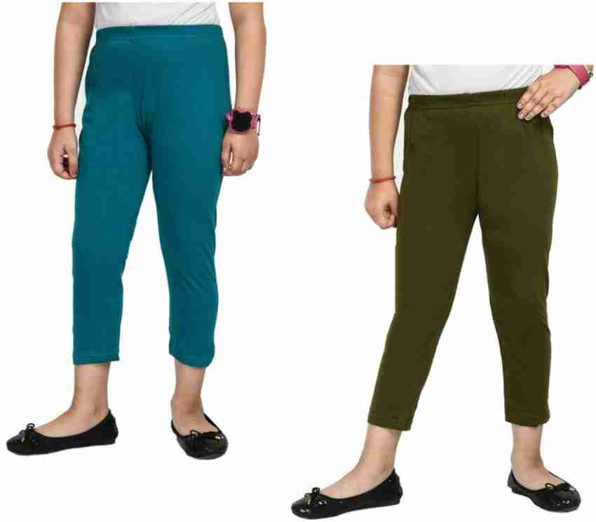 IndiWeaves Capri For Girls Casual Solid Pure Cotton Price in India - Buy  IndiWeaves Capri For Girls Casual Solid Pure Cotton online at