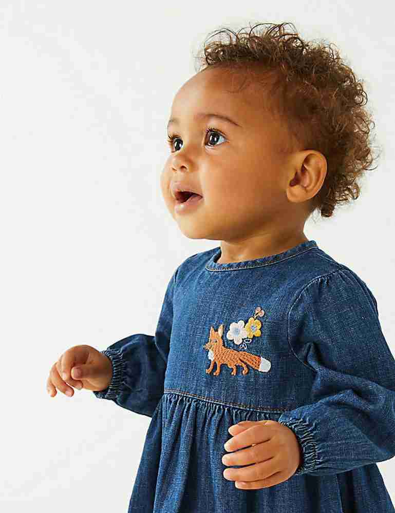 Marks and spencer baby dresses best sale