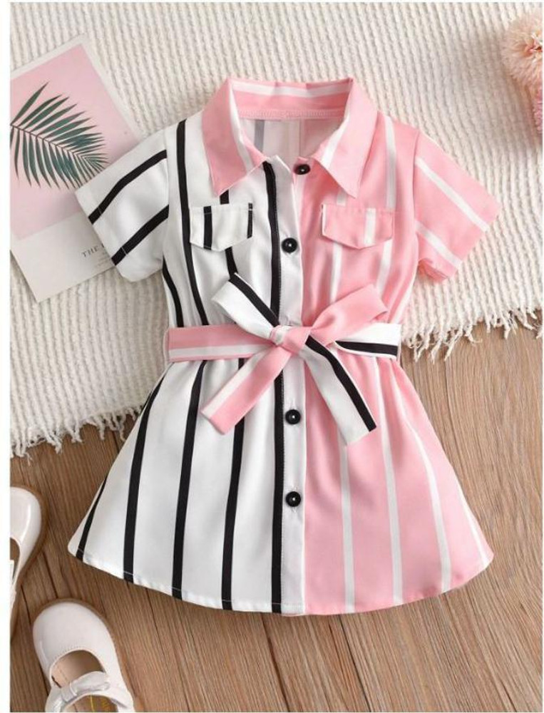 Vimeka Indi Baby Girls Above Knee Casual Dress Price in India Buy Vimeka Indi Baby Girls Above Knee Casual Dress online at Flipkart