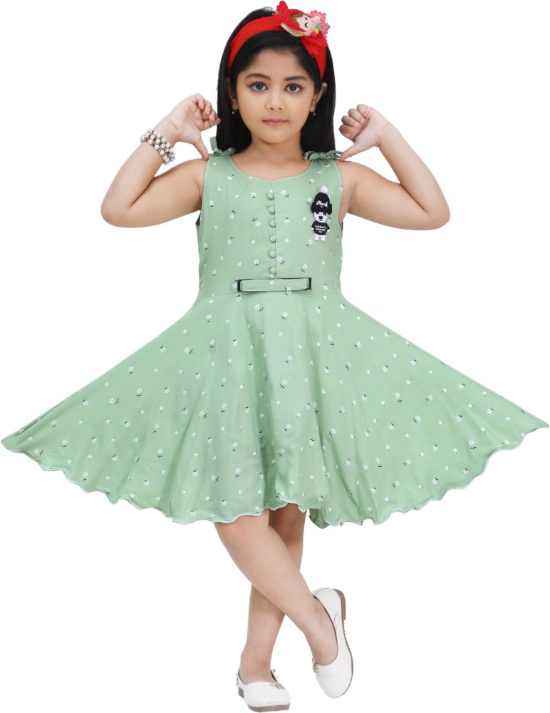 CUTE XII FASHION Girls Below Knee Casual Dress Price in India Buy CUTE XII FASHION Girls Below Knee Casual Dress online at Flipkart